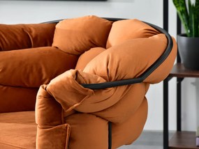 Relaxačné kreslo Piplio (čierna). Akcia -21%. Vlastná spoľahlivá doprava až k Vám domov. 1136262