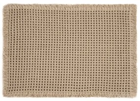 Kúpeľňový koberček VAFFELO naturálny 704383