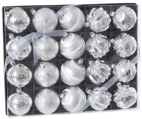 Vianočné gule v súprave 20 ks ø 6 cm – Casa Selección