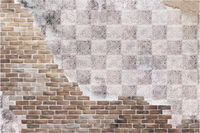 Obraz - Tehlový múr (90x60 cm)