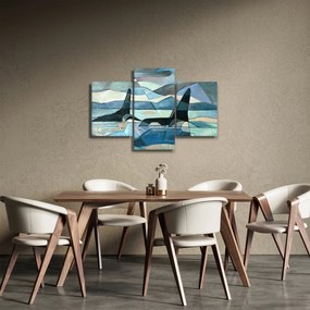 Obraz - Kosatky (90x60 cm)