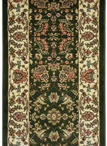 Berfin Dywany, Koberec behúň na mieru Anatolia 5378 Y (Green), šíre 120 cm, zelená, chodba / predsieň