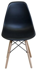Jedálenská stolička TALCA — čierna
