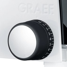 GRAEF SKS 10021 elektrický krájač s 2 kotúčmi, biela