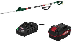 Parkside®  Aku teleskopické nožnice na živý plot Pthsa 20-Li D5 + Akumulátor 20 V 4 Ah + Rýchlonabíjačka 20 V 4,5A  (800011291)