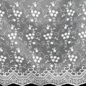 ZÁCLONA NA PÁSKE LILAC 400X160 CM, 200X250 CM BIELA