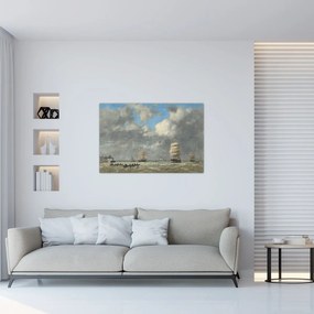 Obraz - Eugène Boudin, Le Havre, reprodukcia (90x60 cm)