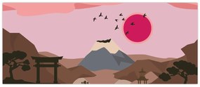Obraz - Japonsko N⁰2 (120x50 cm)