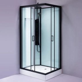 Terra Hydromasážny box ALMA-P 100x80 pravý