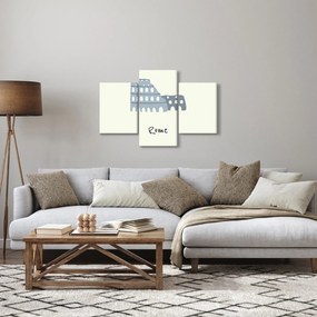 Obraz - Mestá Európy N⁰2 (90x60 cm)