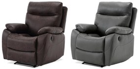 Autronic - TV a relaxační křeslo s elektrickým ovládáním, potah coffee látka v dekoru vintage, 1 motor 240V - TV-4094 COF3