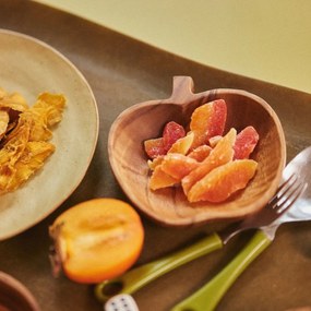 HK living Drevená miska Apple Acacia Medium