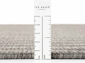 Ted Baker, Kusový koberec Ted Baker Haringey 106398 Grey White, 120x170, šedá, chodba / predsieň