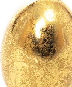 Veľkonočná dekorácia DESO zlaté vajíčko 845944