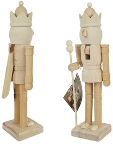 Drevený luskáčik NUTCRACKER 25,5 cm - viac variantov