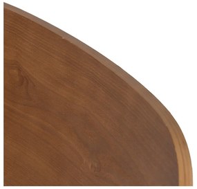 Hnedo-krémové jedálenské stoličky v súprave 4 ks Moe – Ixia