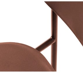 Jedálenské stoličky v súprave v terakotovej farbe 2 ks Kirkland – Unique Furniture