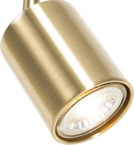 Inteligentná stolná lampa mosadzná nastaviteľná vrátane wifi GU10 - Jav