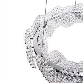 Toolight Toolight, LED závesné svietidlo 57cm, 36W, 4000K, MS017-CP, chrómová, OSW-09629