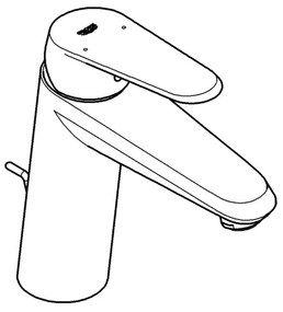 GROHE 23448002 - Umývadlová batéria EURODISC COSMOPOLITAN veľkosť M chróm