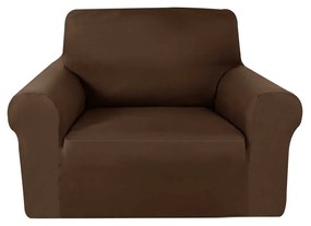 Elastický poťah na kreslo AVERO Farba: Hnedá