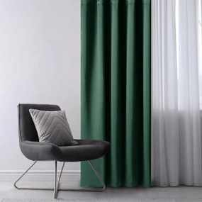 Zatemňovací záves blackout RESTILO tmavo zelený 140 x 245 cm 1 ks