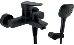 Novaservis - Vaňová súprava METALIA s batériou, čierna