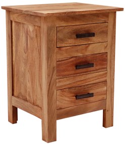 furniture-nabytek.cz - Masívny nočný stolík z dreva palisander 45x40x60