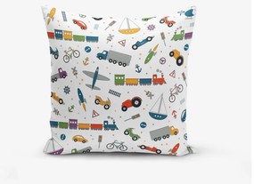 Detská obliečka na vankúš Child Vehicles - Minimalist Cushion Covers