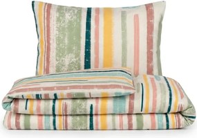 Kvalitex Bavlnené obliečky 140x200 + 70x90 cm - Happy