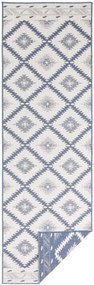 NORTHRUGS - Hanse Home koberce Kusový koberec Twin Supreme 103430 Malibu blue creme – na von aj na doma - 200x290 cm