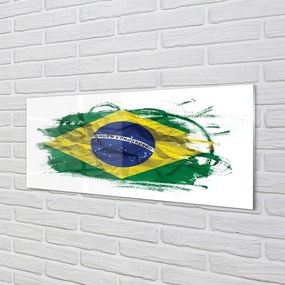 Obraz plexi Vlajka brazílie 120x60 cm