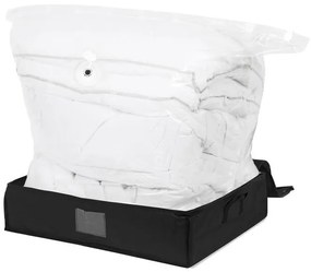 Úložný box Compactor 3D Black Edition, 145 l, čierna