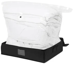 Úložný box Compactor 3D Black Edition, 145 l, čierna