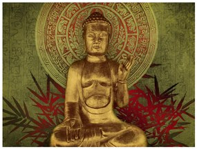Artgeist Fototapeta - Golden Buddha Veľkosť: 400x309, Verzia: Standard