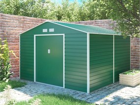 Záhradný domček G21 GAH 1085 - 340 x 319 cm, zelený 63900578