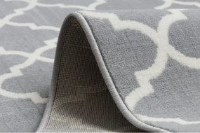 Behúň BCF MORAD Trelis koniczyna marokánska sivý / krém - Výpredaj