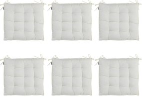 InternetovaZahrada 6 x poduška Cozy - krémová