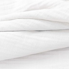 Goldea mušelínová obliečka na vankúš - biela 40 x 40 cm