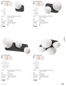 Redo 01-4333 - LED stropné svietidlo LUMIEN 4×LED/26W/230V 2700/3000K CRI90 čierne