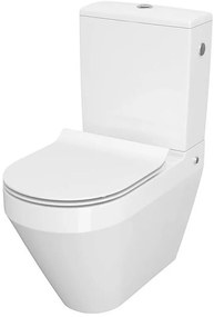 Cersanit Crea kompaktná záchodová misa biela K114-023