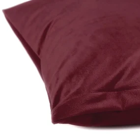 Biante Zamatová obliečka na vankúš Velvet Prémium SVP-010 Tmavo vínová 70 x 90 cm