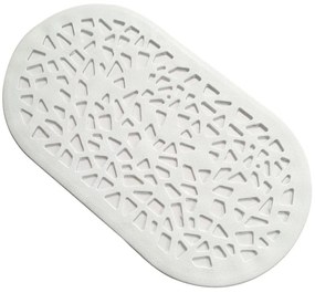 Kúpeľňová podložka biela 68x39