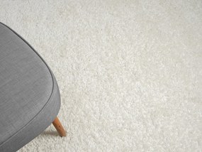 My Flair, AKCIA: 120x180 cm Kusový koberec My Shaggy creme, biela, chodba / predsieň