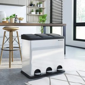 Recyklačný odpadkový kôš SONGMICS LTB54L