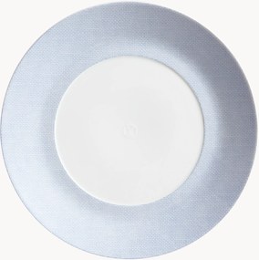 Ručne vyrobené plytké taniere z porcelánu Cosmopolitan, 2 ks
