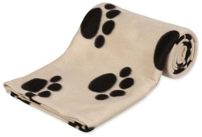 Béžová fleecová deka pre psa 150x100 cm Trixie Barney – Plaček Pet Products