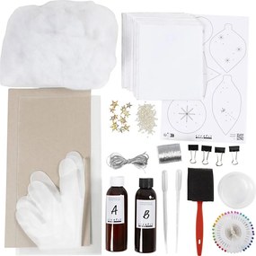 Kreatívna sada Kyanotypia, vianočné ozdoby