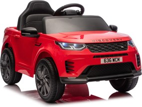 LEAN CARS Elektrické autíčko Land Rover Discovery DLS-K06 červené