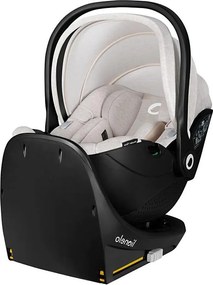 Lionelo - Autosedačka s otočnou základňou MOXIE SET i-Size 40-87 cm béžová Sand